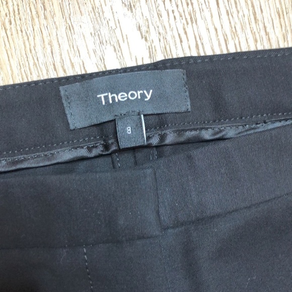 Theory Black Classic Double Stretch Skinny Pant 8 - Picture 9 of 10